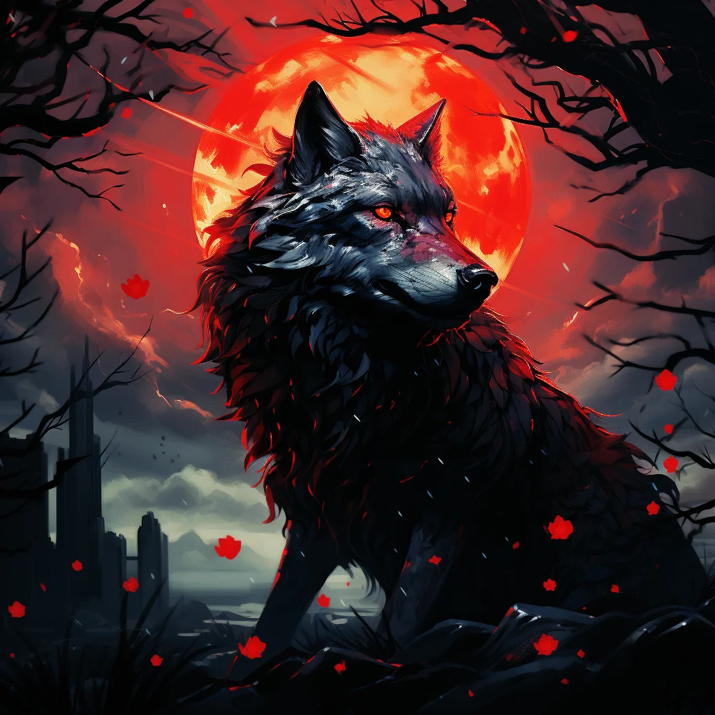 Halloween Wolf Buch